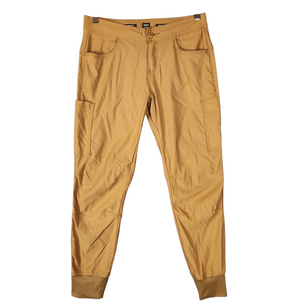 Prana Halle Jogger II Women's 4 Earthbound Gold Standard Fit Nylon Upf Hiking
